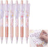 Kawaii Caramel Bear Mecanical Pencils, Fine Point (0.5mm), 6 count, Bulk Mecanical Pencil for Back To School or Work, 1 Count (Pack of 6)...