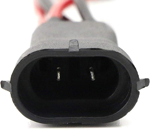 iJDMTOY Pair H11/H8 2-Way Splitter Wires Compatible with High/Low Beam Quad/Dual Projectors or Fog Light Co-Operate Retrofit...