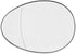 X AUTOHAUX Mirror Glass Heated with Backing Plate Driver Side Left Side Rear View Mirror Glass for BMW for Mini Cooper 2007-2015...