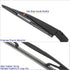 Rear Windshield Wiper Arm Blade Assembly Kit Compatible with 2016-2021 Honda Pilot Rear Window Wiper, Replacement 76720TG7A01, 76730TZ5A01, 76622T...