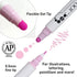 Kuretake Zig Clean Color Dot Pens Water Based Marker, 12 Colors Set (TC-6100/12V)...