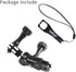 Aluminum Alloy 360 Degree Rotation Ball Joint Mount Adapter Swivel Arm Mount Pivot Extension Accessories Compatible with Gopro Hero 13 Black,Hero ...