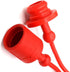 1/2 Tractor Hydraulic Coupler Male Dust Cap and Female Plug Cover,ISO A Pioneer Style Hydraulic Quick Disconnects Port Plug Fittings,Red Cap with ...