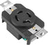 Generic 30 Amp Generator Receptacle Industrial Outlet NEMA L14-30R Receptacle Industrial Grade Grounding 125/250V Flush Mounting Locking for Gener...