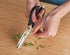 Ergo Chef All-Purpose Come-Apart Kitchen Shears for Poultry, Fish, Vegetables, Herb Stripper, Bottle Opener w/ Magnet Holder (Black)...