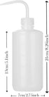 2Pcs Tattoo Wash Bottle 500ml | 16oz Water Squirt Bottle Succulent Watering, Safety Rinse Bottle Watering Tools for Medical Succulent Cleaning Was...