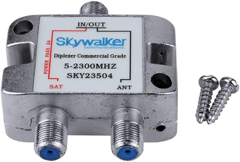 Skywalker - Commercial Grade Coax Diplexer, 5-2300MHz...