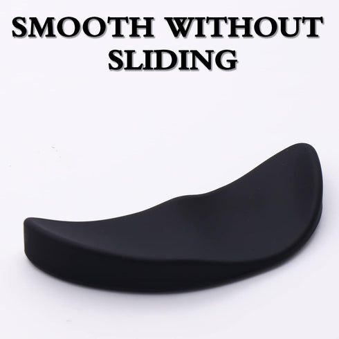 Ergonomic Mouse Wrist Rest Support, Sliding Wrist Pad That Moves with Mouse for Office Work, Gaming, Coding, Relief Sliding Gliding Wrist Pad (Bla...