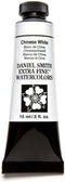 DANIEL SMITH 284600023 Extra Fine Watercolor 15ml Paint Tube, Chinese White, 0.5 Fl Oz (Pack of 1)...