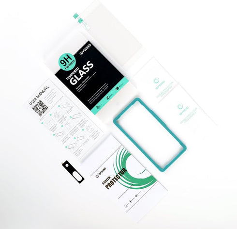 Ibywind 2 Pack Screen Protector For Google Pixel 8a 5G 6.1",9H Hardness Tempered Glass,With 1Pc Camera Lens Protector,Easy to Install...