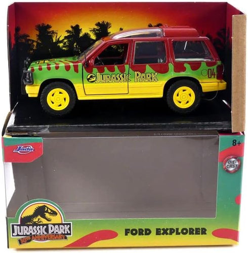 Jada Toys - for Explorer Jurassic Park - 1993-1/32, Green/Red...