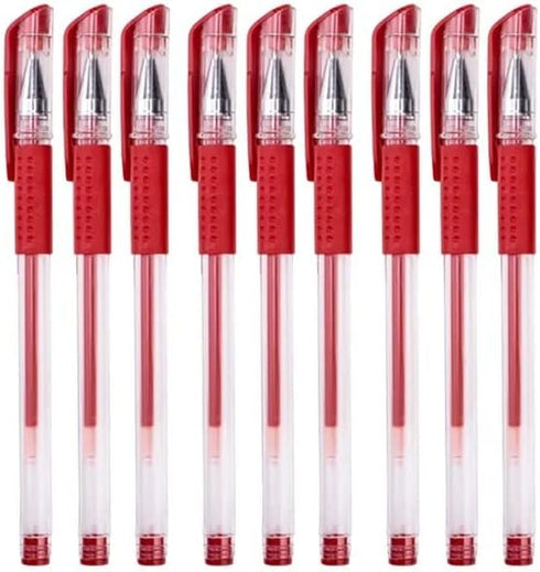 15 pcs gel pens economy pack, Fine tip quick-drying, great smooth writing experience best for home, schools & offices (15 pens/pack) (Black)...
