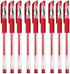15 pcs gel pens economy pack, Fine tip quick-drying, great smooth writing experience best for home, schools & offices (15 pens/pack) (Black)...