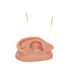 3B Scientific N15/1R SKINlike Silicone Right Acupuncture Ear Model, 3.7" x 2.4" x 1.6"...