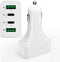 MOTONG USB C Fast Charging Car Charger, 4-Ports 40W Dual QC3.0 & Dual PD Cigarette Lighter Adapter Socket Compatible with iPhone 14/13/12 Pro/XS/G...