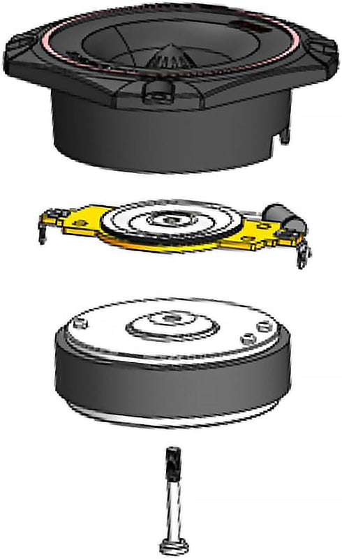 PIONEER UD-RP351PRO Repair Kit - Replacement Diaphragm TS-B351PRO 3-1/2" P.R.O. Series Bullet Tweeter...