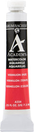 Grumbacher Academy Watercolor Paint, 7.5ml/0.25 Ounce, Vermilion Hue (A224)...