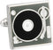 Turntable DJ Record Player Pair Cufflinks...
