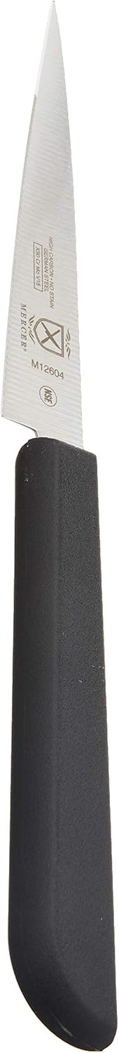 Mercer Culinary M12604 Thai Carving Knife, 4 Inch, Black...