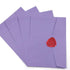 60 Pack V-Flap Envelopes, Colorful Envelopes for Postcards, Greeting Cards, Checks, Letters, Windowless Design, Birthday,4.9x6.9 Inch (purple)...