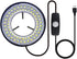 Light Microscope LED Ring Illuminator, USB Adjustable LED Ring Light for Industry Monocular Binocular Trinocular Stereo Microscope & Camera (64 LE...