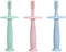PandaEar 3 Pack Silicone Baby Toothbrush Teethers - Teething Toys Training Oral Care for Infants 0-12 Months+...