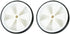 Kids Bicycle Training Wheels, 1 Pair Bike Assist Wheel Balance Stabilisers Training Tool Low Noise Rubber Bike Replacement Stabilizer Wheels(Pink)...
