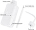 Wash Bottle 2pcs 250ml/8oz Safety Bottles Watering Tools, Economy Plastic Squeeze Washing Cleaning Bottle with Narrow Mouth Scale Labels for Medic...