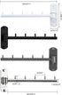 2 Pcs Folding Wall Mounted Clothes Hanger Rack with Swing Arm Stainless Steel Heavy Duty Coat Hook for Bathroom, Bedroom, Laundry Room - Silver...