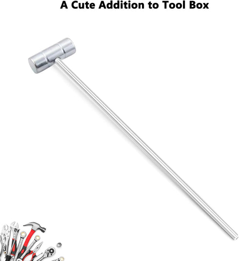 Small Crafting Hammer, Lightweight Hammer Tool for Toy Building Projects, Ring, Jewelry, Watch Band, Leather, Light Hammer Mallet for Women and Ch...