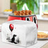 2|4 Slice Toaster Cover Dachshund Dog Red Balloon Kitchen Small Appliance Covers, Cartoon Aesthetic Watercolor Puppy Dog Toaster Cover Fits for Mo...