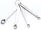 Luomorgo 4 Pcs/Set Measuring Spoons Set, Stainless Steel Measuring Spoons, Nip 1/64 tsp, Smidgen 1/32 tsp, Pinch 1/16 tsp, Dash 1/8 tsp for Measur...