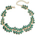 Women Rhinestones Vintage Choker Necklace Fashionable Legant Collarbone Chain Wedding Bridesmaid Girls Outdoor Party...