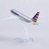 Boeing 777 AA Airlines 1/400 Diecast Metal Airplane Model with Stand Airlines Model Plane Alloy Display Collectible Model Kit for Aviation Enthusi...