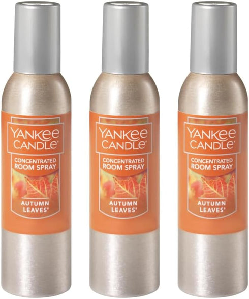 Yankee Candle Concentrated Room Spray, Autumn Leaves, 1.5 OZ (Pack of 3)...