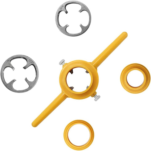 Water Supplies Set 6pcs Tap Wrench Threading Die 6 Piece Set Water Plastic...