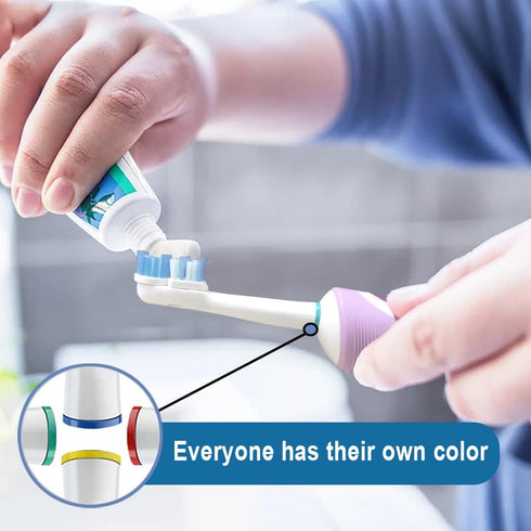 Dual-Clean Replacement Brush Heads Compatible with Oral-B Vitality Series, Fits for Pro 1000, Smart 1500, Genius X, Double Clean Toothbrush Heads ...