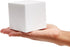 30 Pack Foam Craft Blocks for Modeling, 3 Inch Mini Square Cubes for Sculpting, School Projects (White Polystrene)...