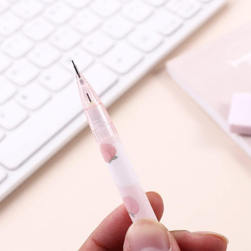 1Pc Multicolor Mechanical Pencil Cute Movable Pencil Can Press Pen Writing Tool 0.5mm Pencil Refill Student Stationery School Supplies Office Supp...
