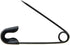 AKOAK 1000 Pack Safety Pins Exquisite 19mm Black Tone Metal Clothing Accessories Trimming Fastening Tool Findings Small Metallic Clip Buttons Fast...