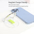Magnetic Phone Holder,Transparent Mag Safe Phone Stand Compatible with MagSafe Phone Grip,Vertical & Horizontal Stand,Phone Kickstand for iPhone 1...