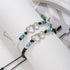Love Card Couple Ankle Bracelets for Women Handmade Heart Shape Beach Bead Bracelets Anklets Fashion Woven Rice Bead Adjustable Rope Anklet Set fo...