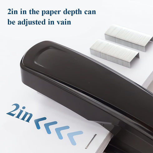 M&G Desktop Stapler Basic Stapler with 25 Sheet Capacity, Two Binding Modes, Portable Stapler with 1000 Staples and Remover, Durable Staplers for ...