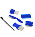 Pet Dog Eye Combs 6Pcs Pet Flea and Tick Comb Pet Grooming Comb for Gently Cleaning Tear Marks Crust and Mucus(Black and Blue)...