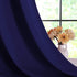 NICETOWN Living Room Blackout Curtain Panels, Window Treatment Energy Saving Thermal Insulated Solid Grommet Blackout Drapes/Draperies (1 Pair, 42...