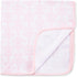 Little Me Unisex Baby Swaddling Receiving Blankets, Damask Scroll, 30 x 27 Inches...