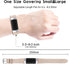 Leather Bands Compatible with Fitbit Charge 4/Charge 3, Replacement Accessories Wristband Straps for Women Men, Beige......