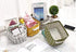 Mini Storage Basket?Pack of 5?- Blend Storage Bins for Makeup, Book, Baby Toy,8x6x5.5 inch Home Decor Canvas Organizers Bag 8x6.3x5.1 inch...