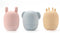 Loulou Lollipop Silicone Squirt and Play Mold-Free Bath Toys - Pastel...