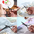 3 Pair Small Embroidery Scissors: Forged Stainless Steel Sharp Pointed Tip Precision Cutting Details Thread Yarn for fabric, sewing, craft, Needle...